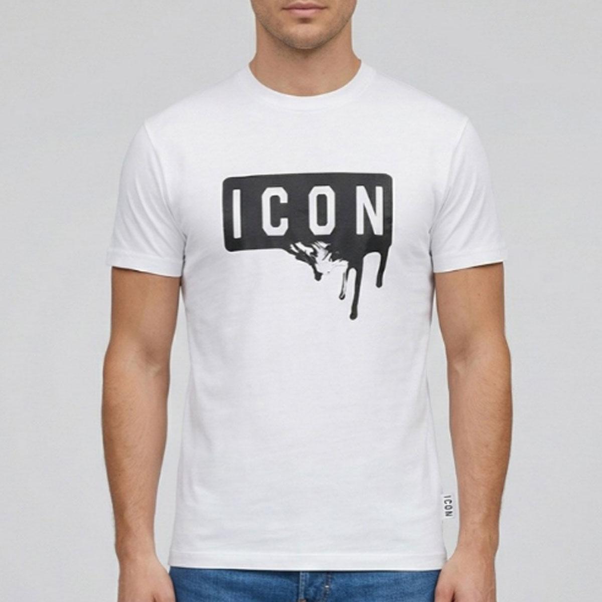 T-shirt Icon con logo da uomo rif. IUT019