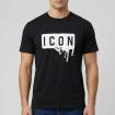 T-shirt Icon con logo da uomo rif. IUT019