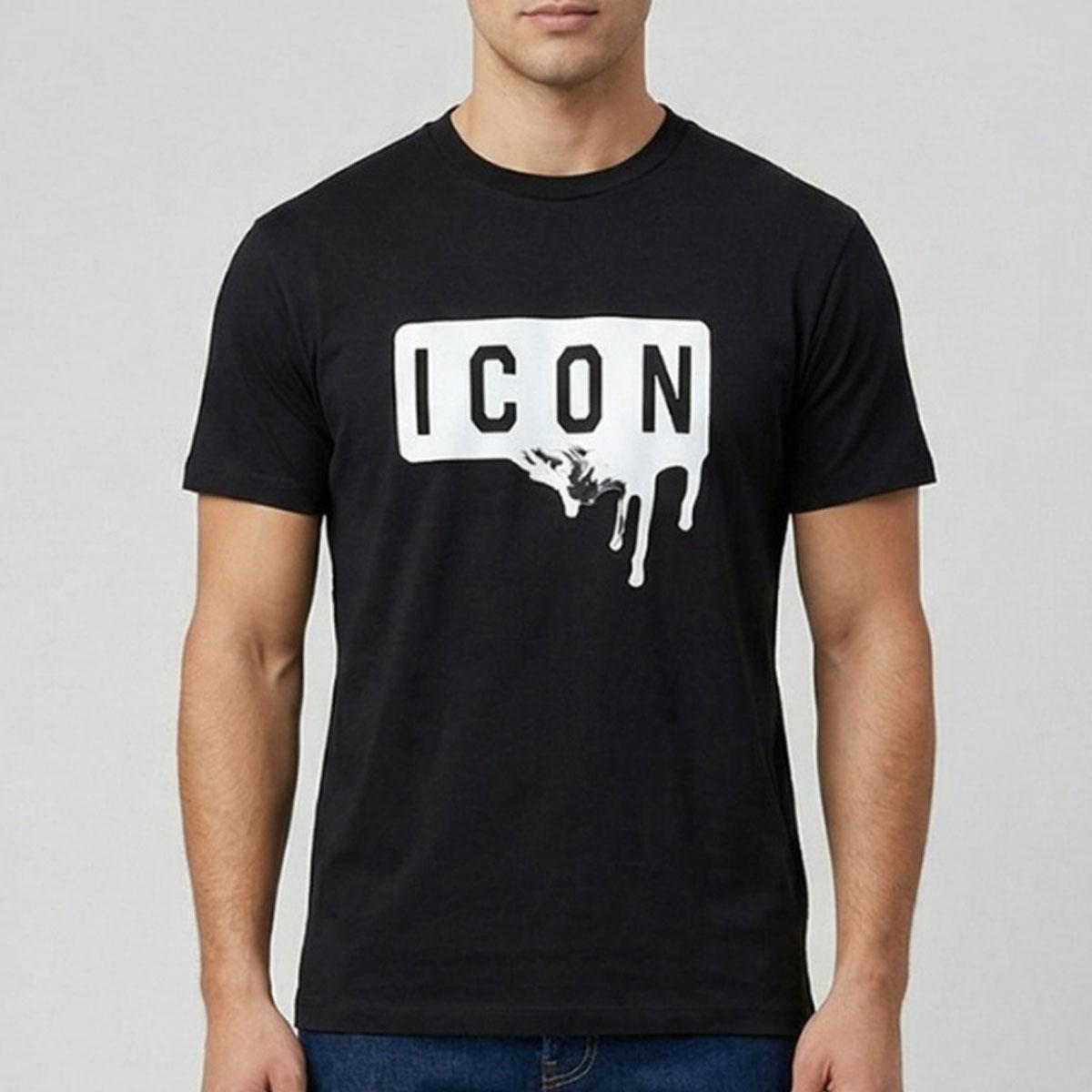 T-shirt Icon con logo da uomo rif. IUT019