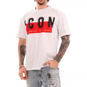 T-shirt Icon con logo da uomo rif. IUT041