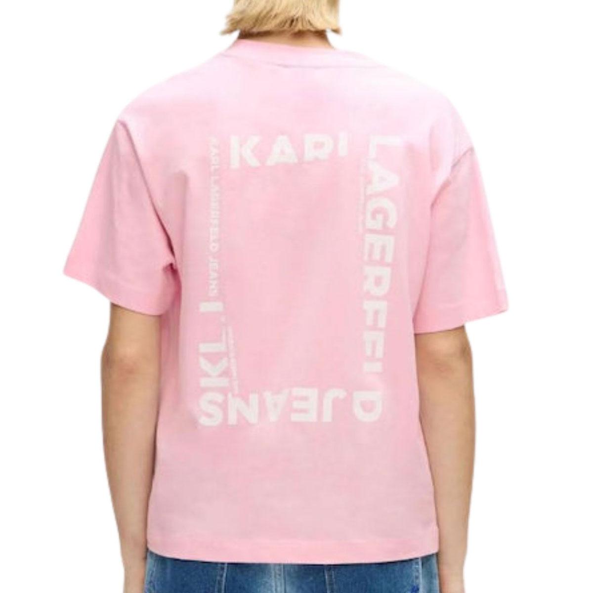 T-shirt Karl Lagerfeld con Logo donna rif. B2W17069