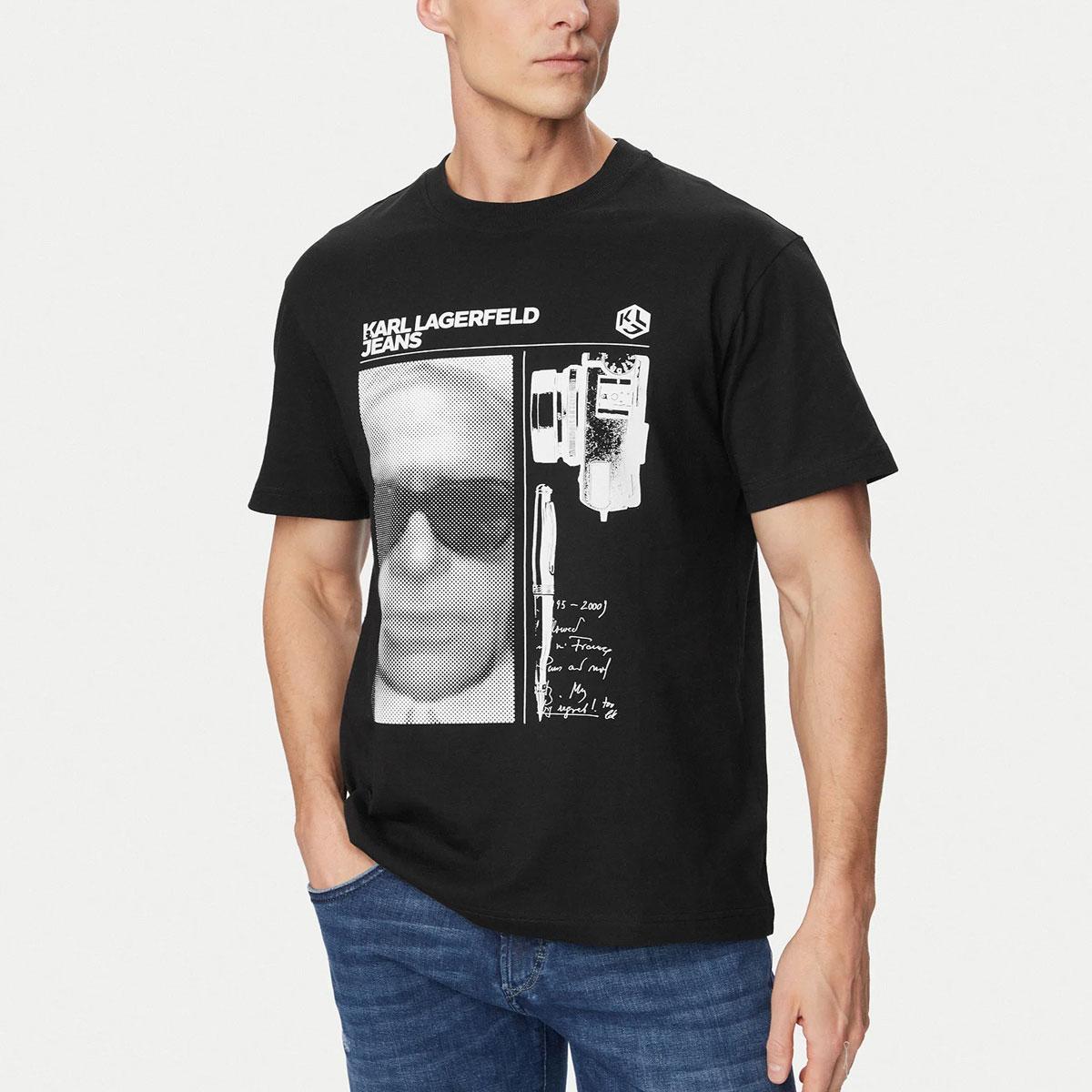 T-shirt Karl Lagerfeld con Stampa uomo rif. B2M17067