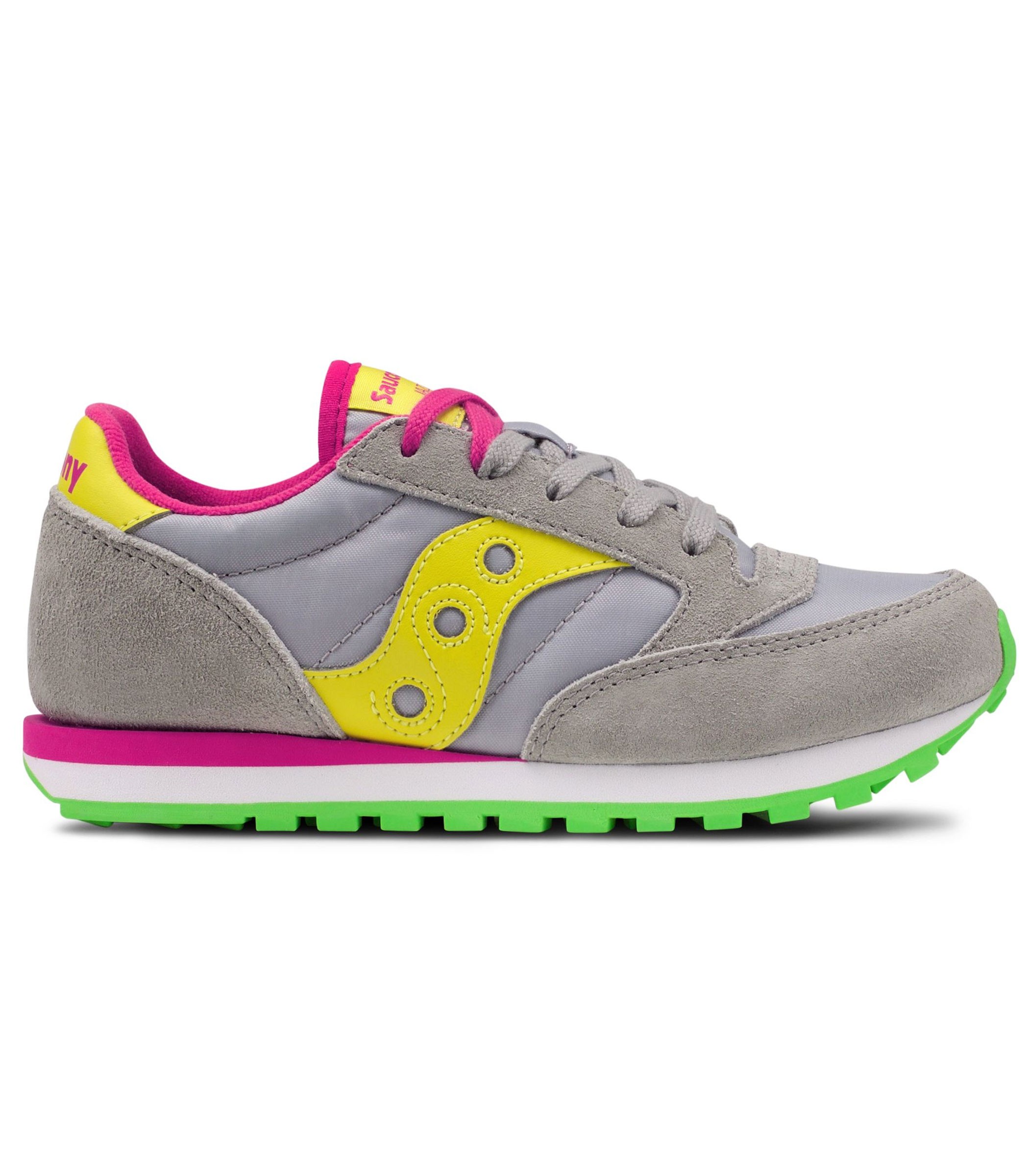 saucony jazz original bambino giallo