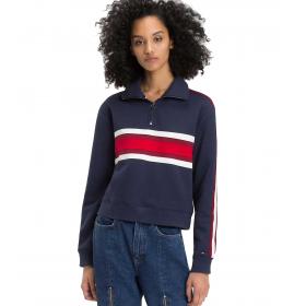 felpa tommy hilfiger fucsia