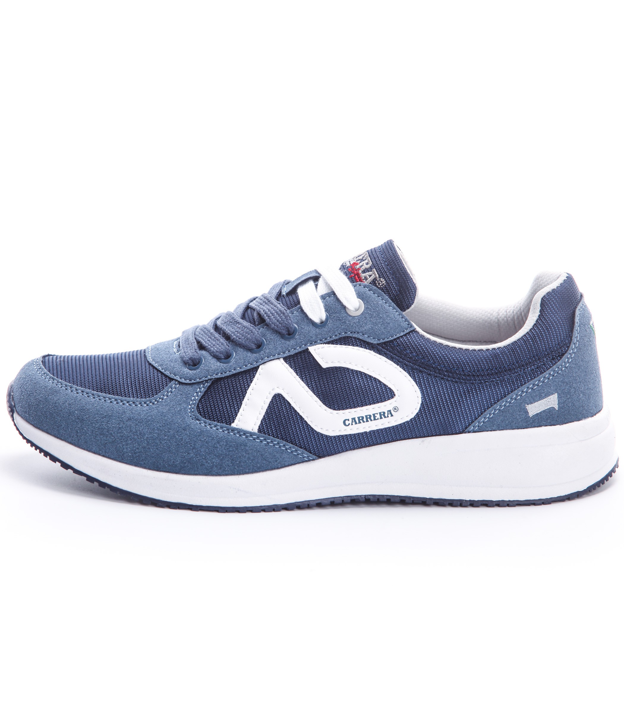 Scarpe Sneakers Carrera in camosio e tela blu o grigio uomo ... Scarpe Sneakers Carrera in camosio e tela blu o grigio uomo ...