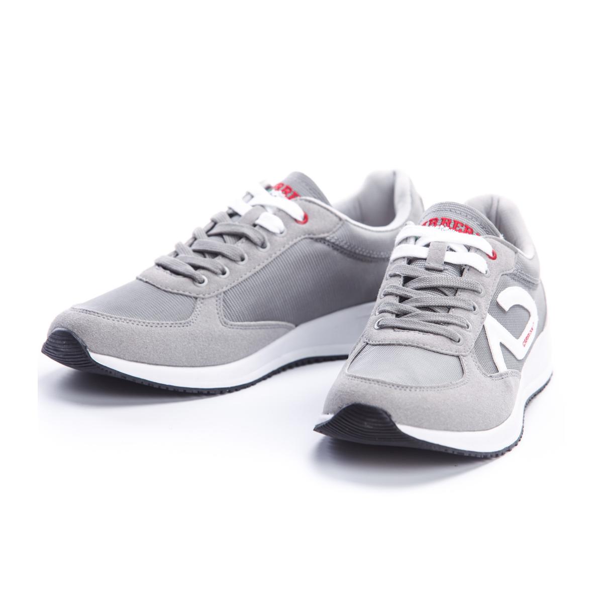 Scarpe Sneakers Carrera in camosio e tela blu o grigio uomo CAM912001