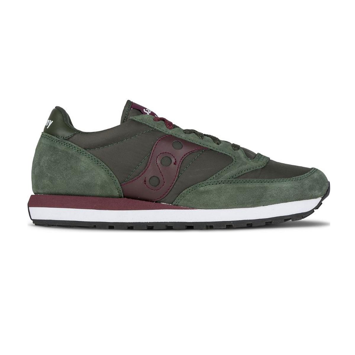 saucony jazz 18 bambino verde