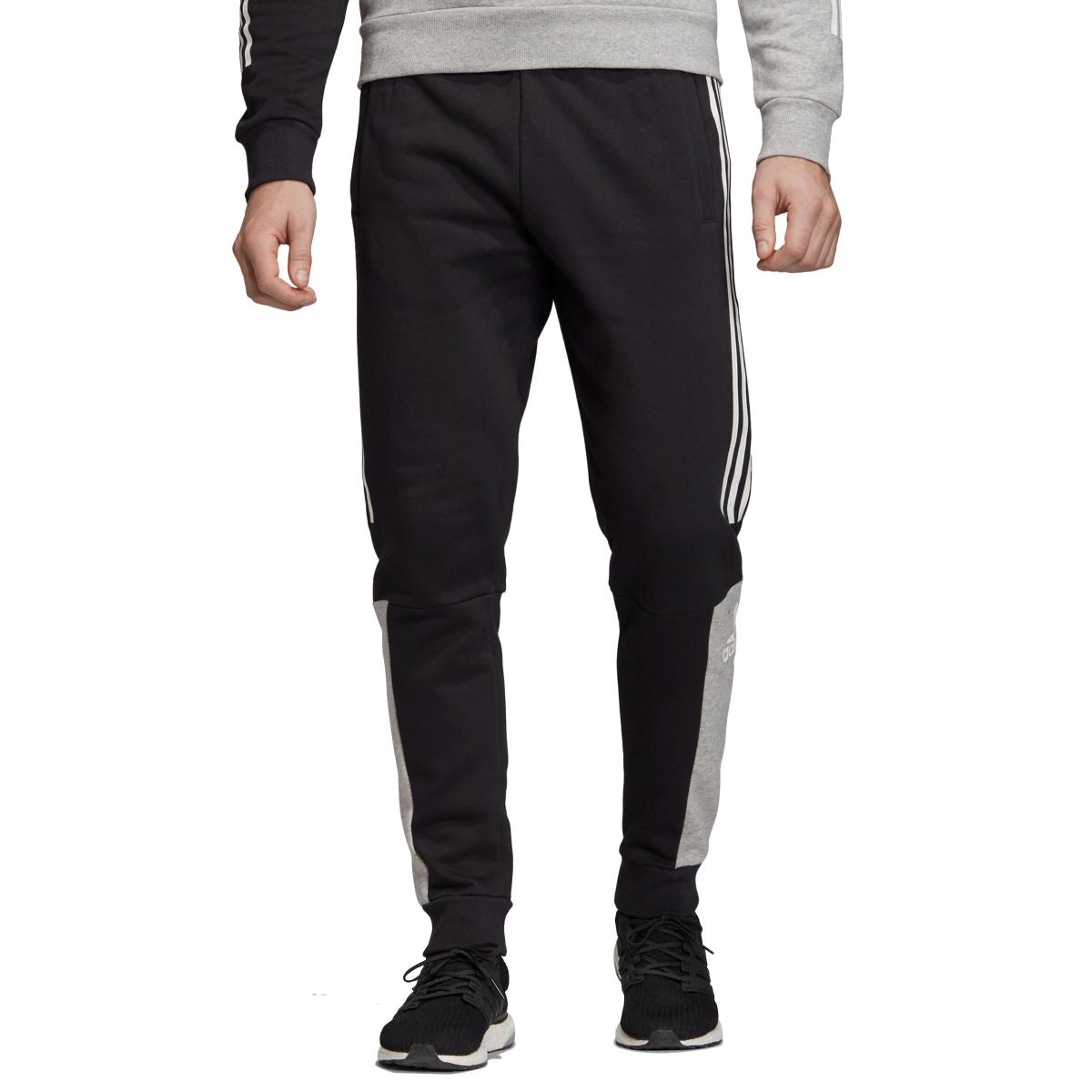 pantaloni tuta adidas grigio