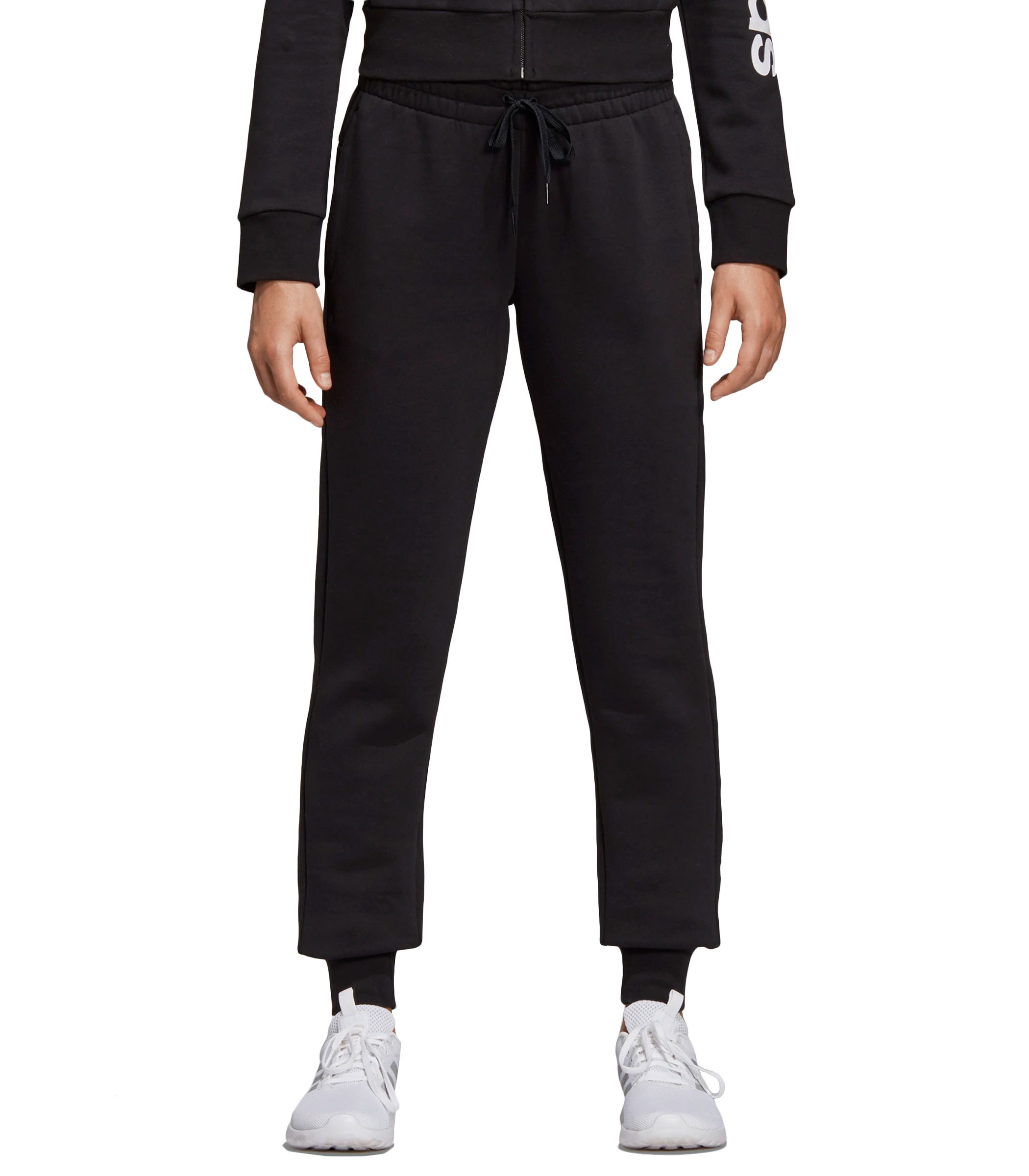 Pantaloni tuta Adidas con stampa Essentials Linear Pants ... Pantaloni tuta Adidas con stampa Essentials Linear Pants ...