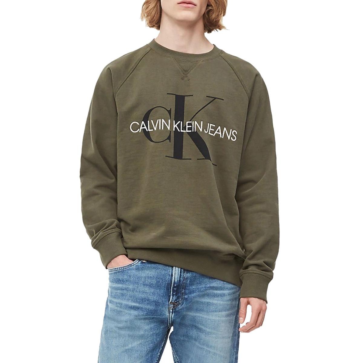 Calvin Klein Felpa Bambina Logo Colore Verde Acqua Calvin Klein Felpa Bambina Logo Colore Verde Acqua