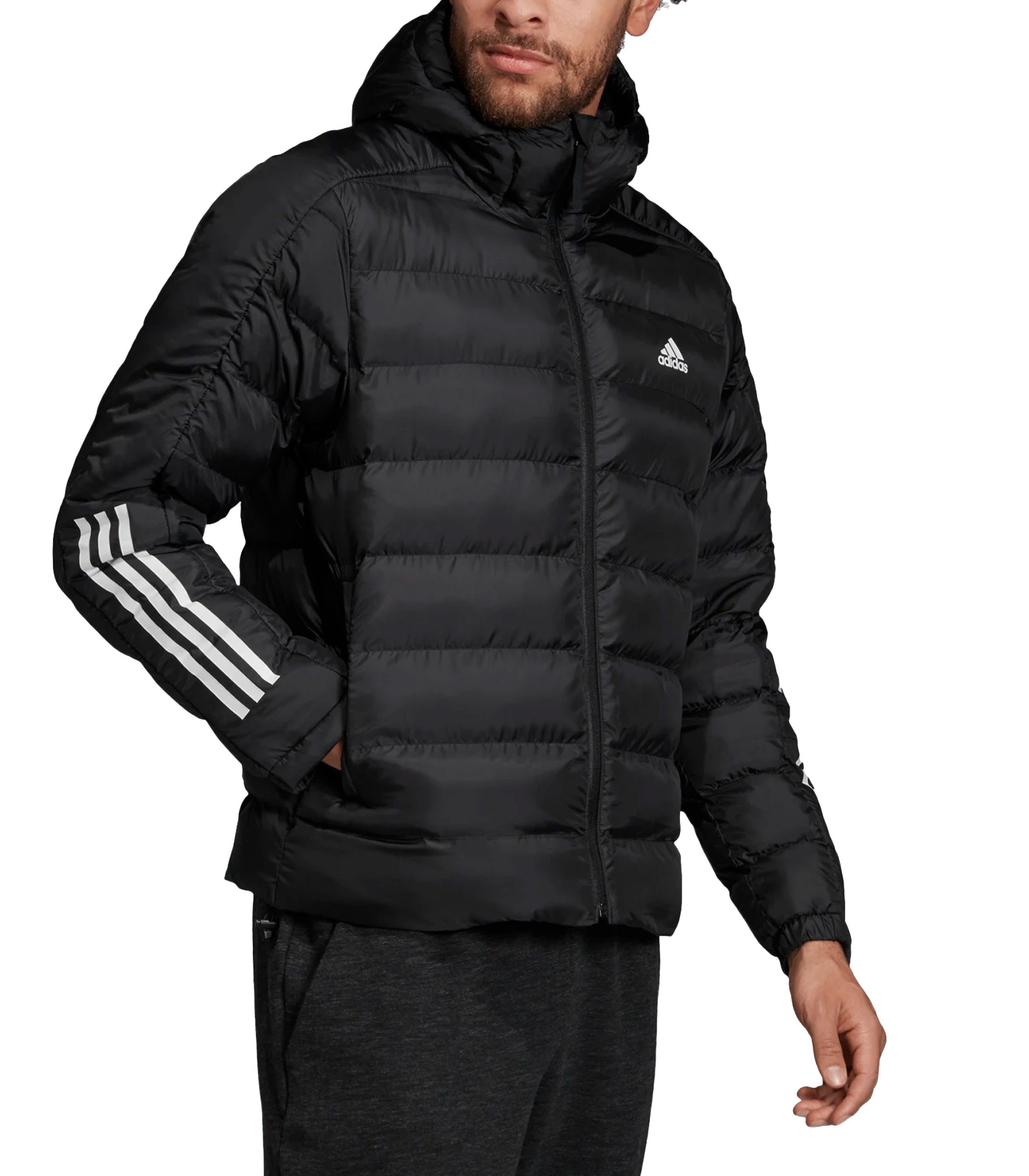 giacca pelle adidas