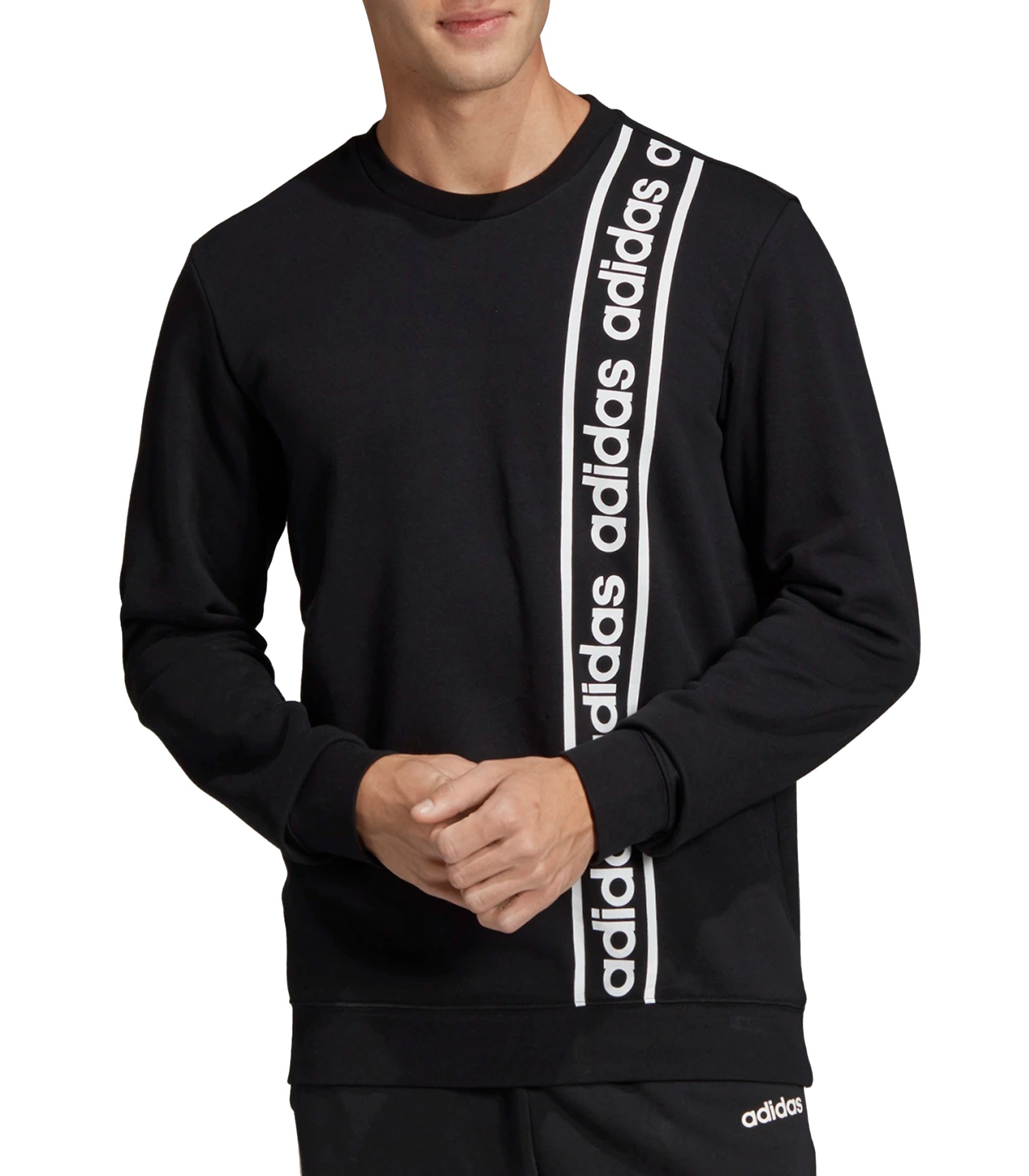 felpa adidas girocollo uomo