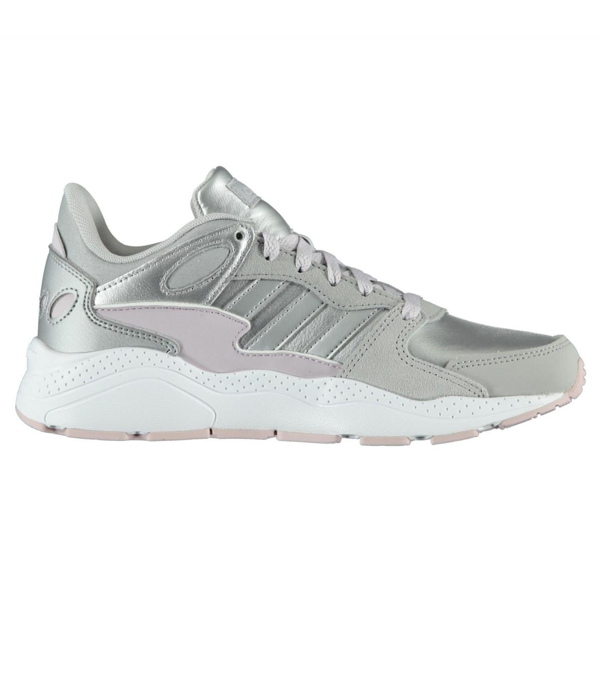 Scarpe Sneakers Adidas Crazychaos J argento da ragazza rif. EF7224
