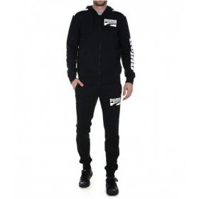 tuta puma uomo nera e oro