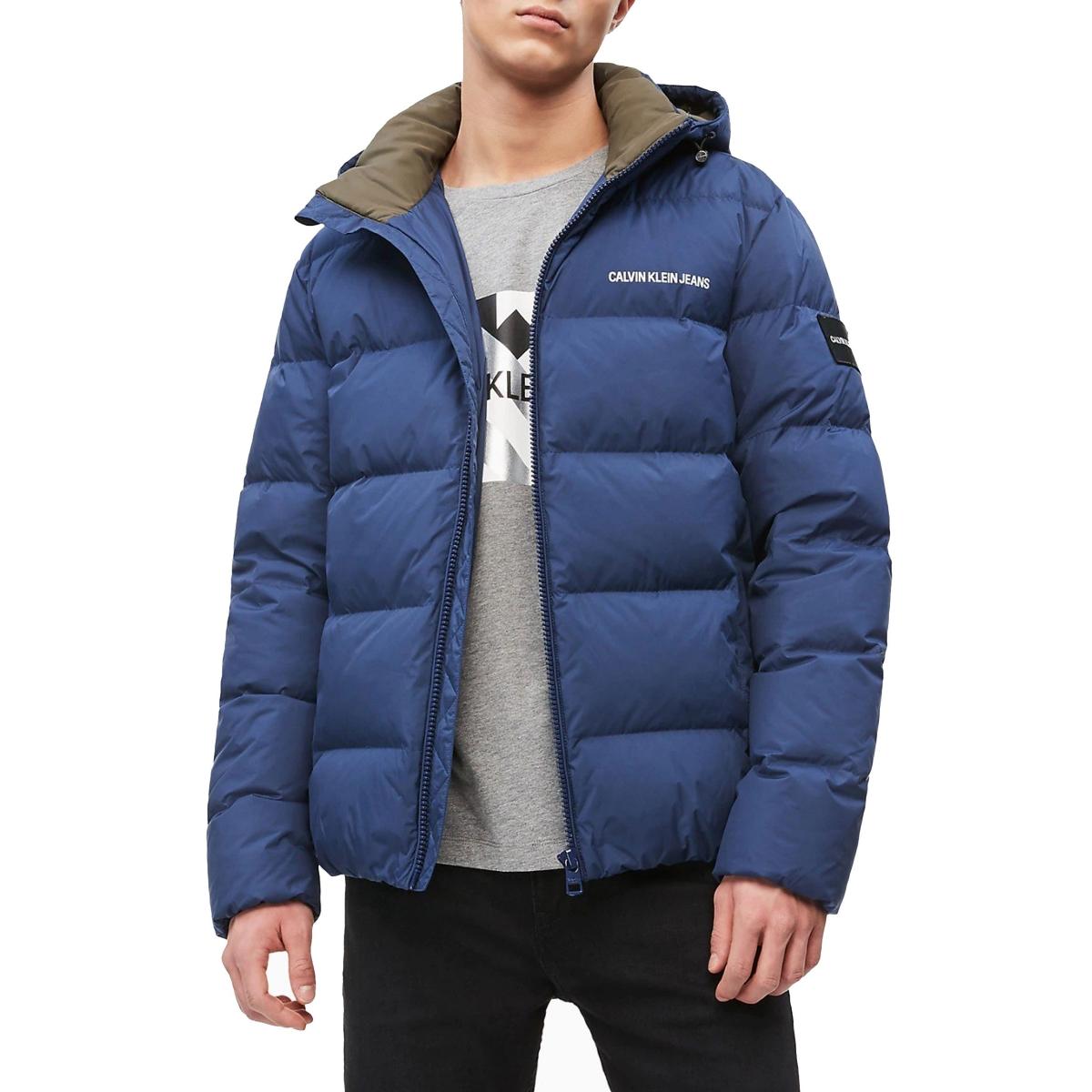 Piumino Calvin Klein Jeans imbottito con cappuccio da uomo ...