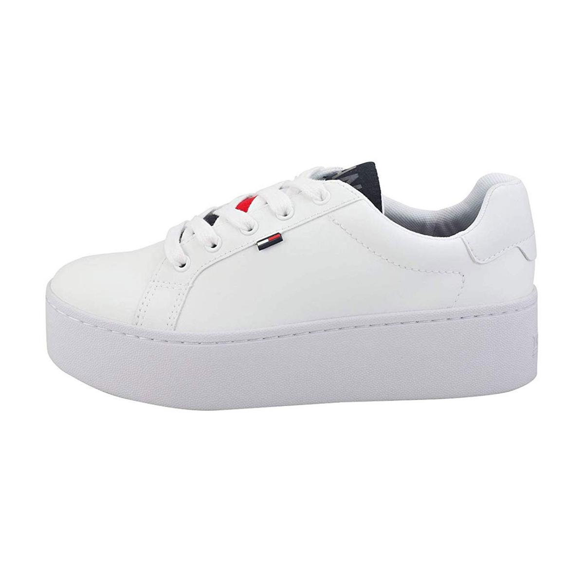 Scarpe Sneakers Tommy Jeans Icon con suola alta donna rif. EN0EN00654