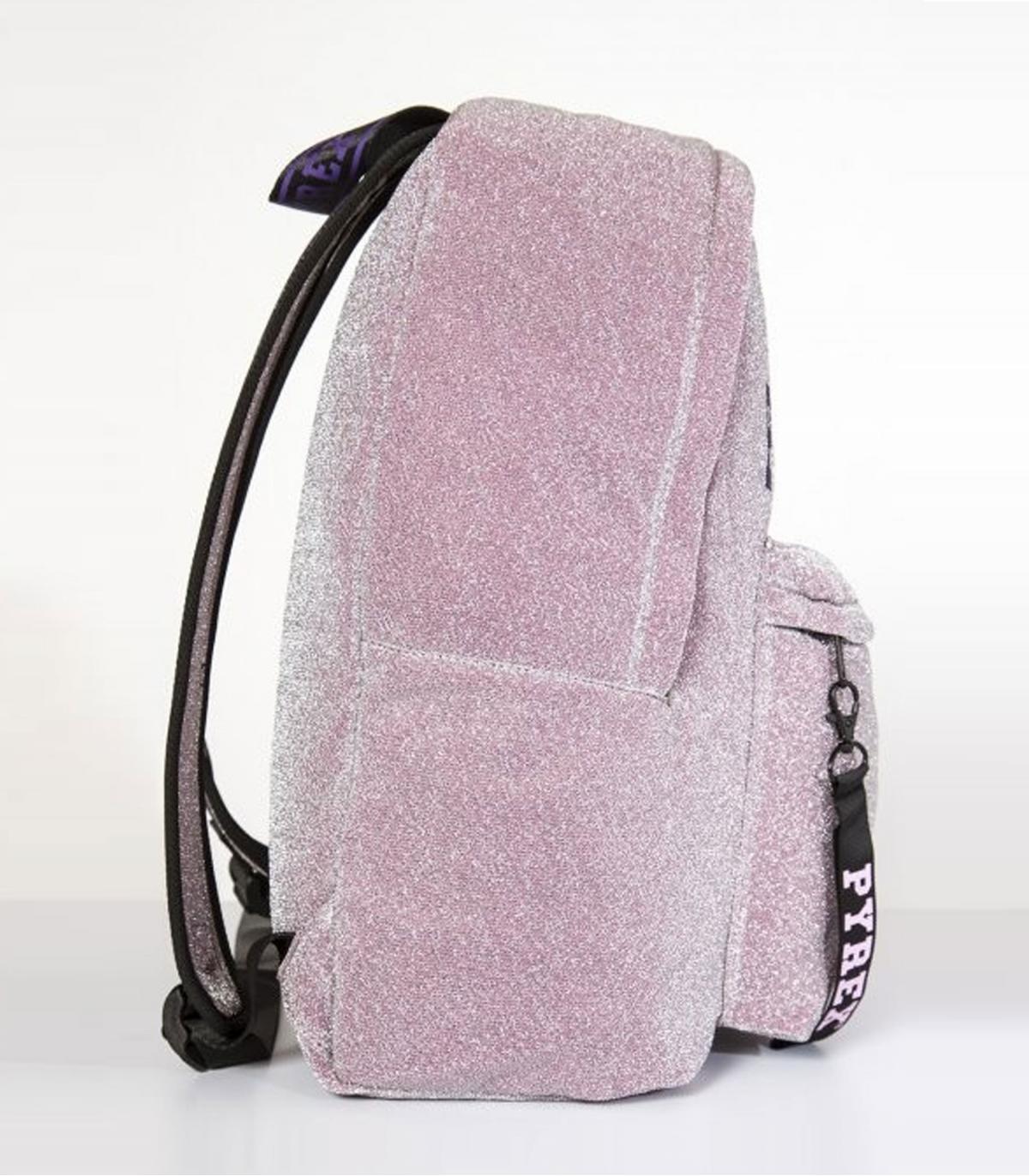 Zaino Pyrex con glitter con stampa centrale da donna rif. PY20125