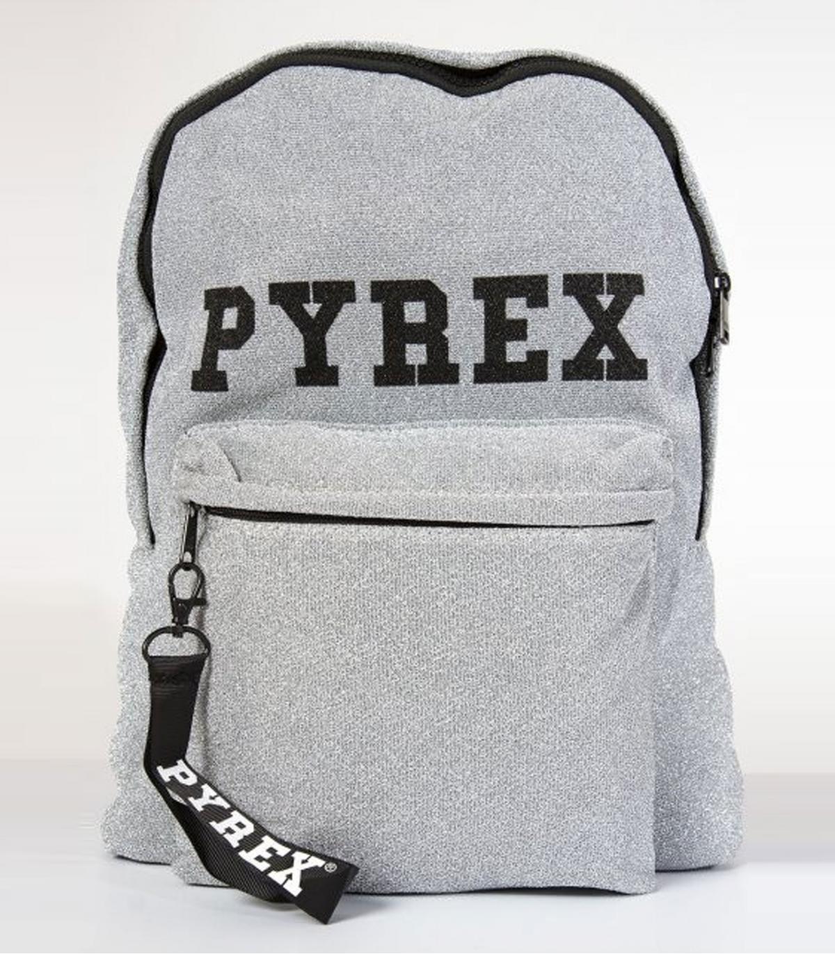 Zaino Pyrex con glitter con stampa centrale da donna rif. PY20125