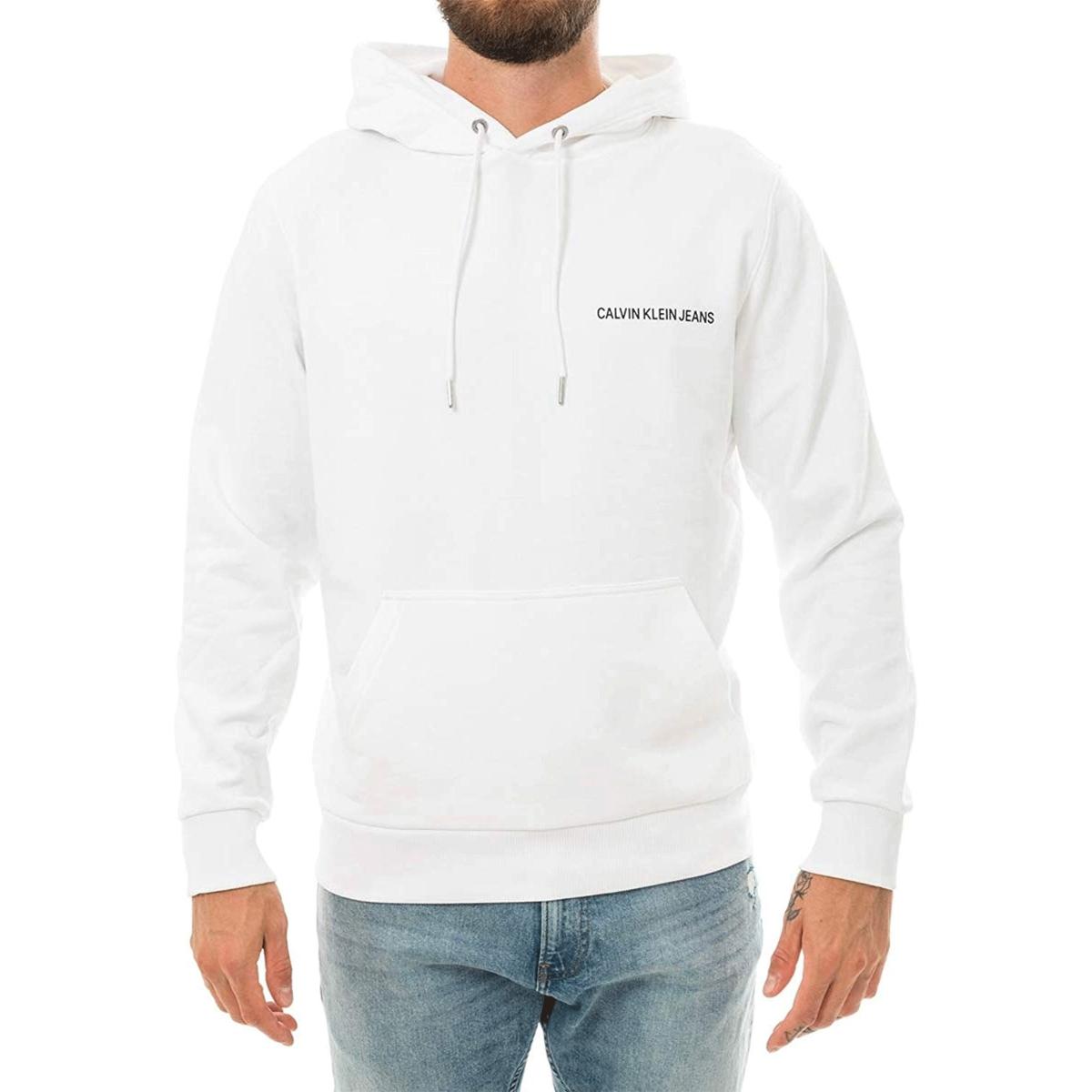 felpa calvin klein jeans uomo