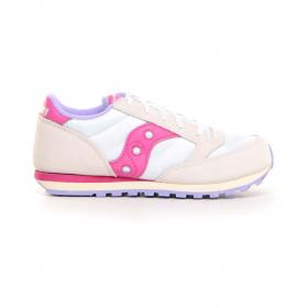 Scarpe Sneakers Saucony Jazz Original White/Berry da bambina rif. SK162931