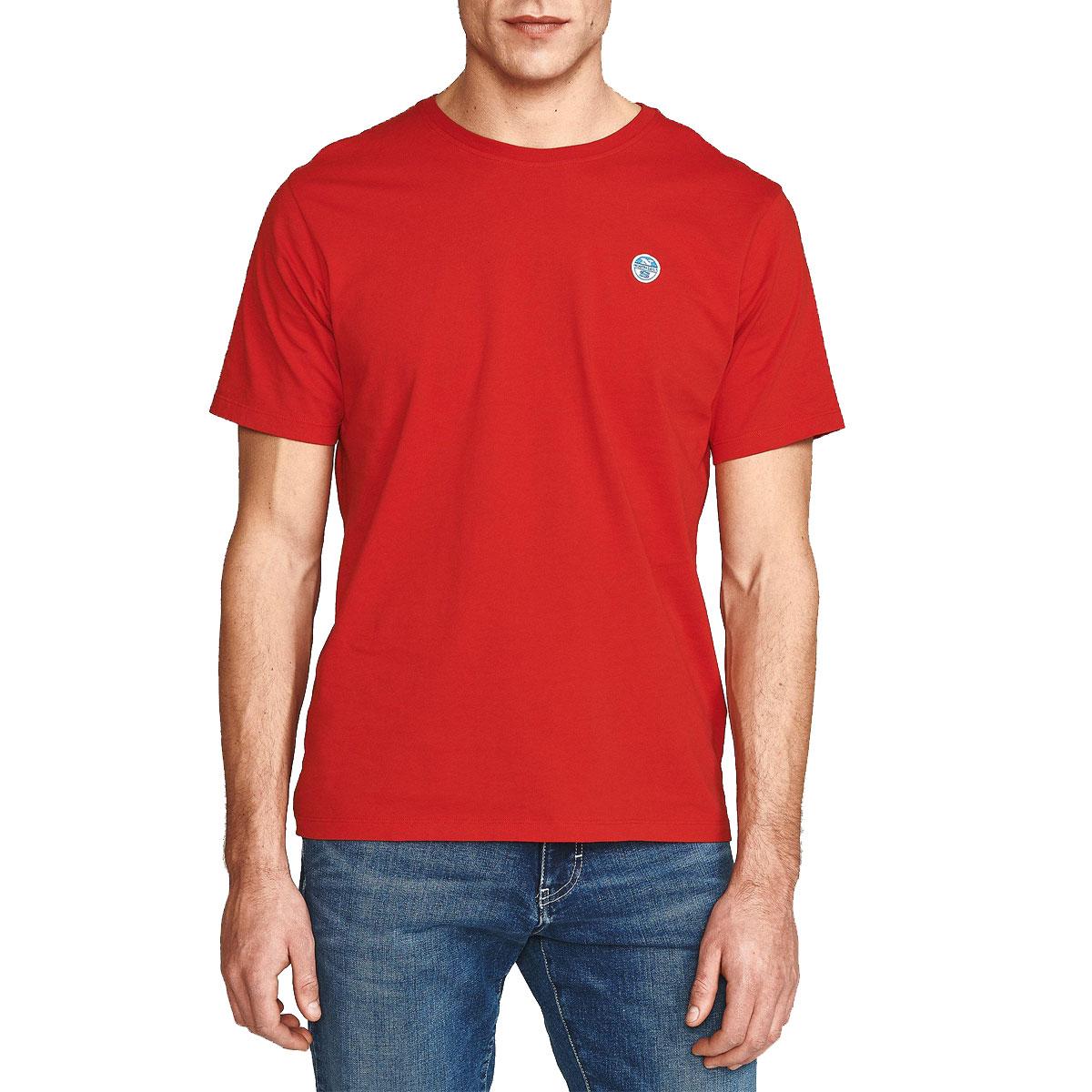 NORTH SAILS T-Shirt in Jersey di Cotone NORTH SAILS T-Shirt in Jersey di Cotone