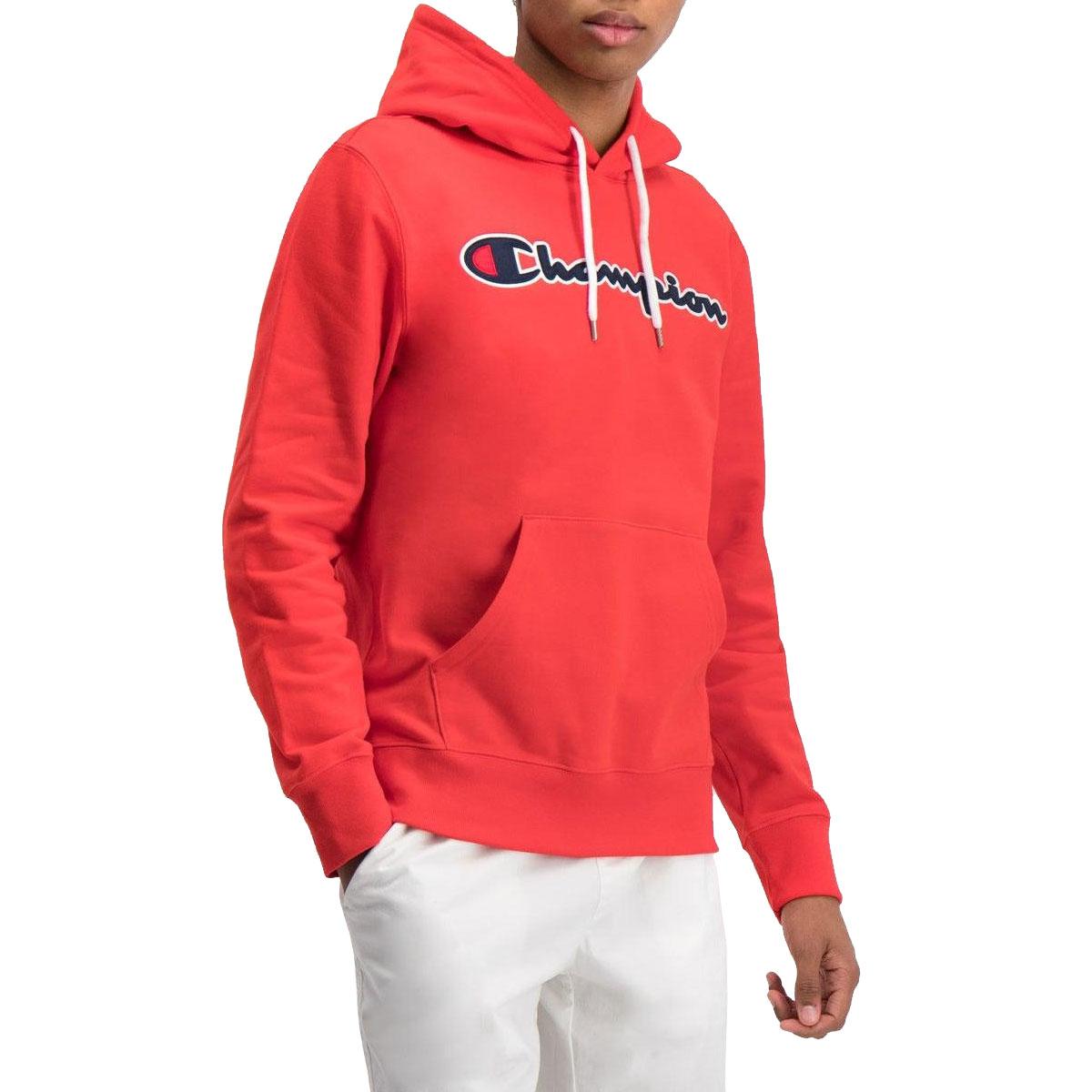 Champion Felpa con Cappuccio Uomo Cappuccio Logo 214183