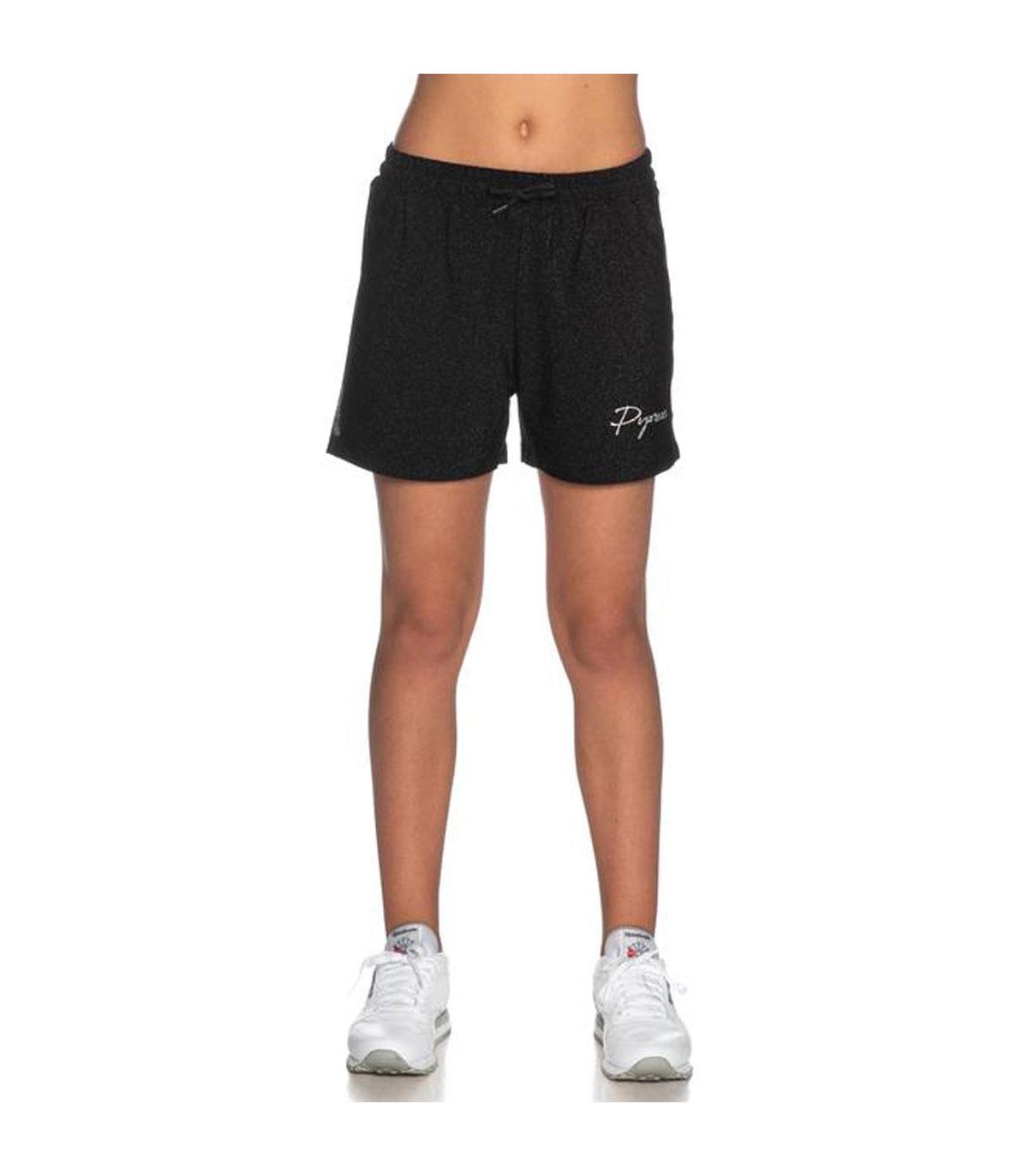 Shorts Pyrex corto in lurex con banda laterale velata da donna rif.  20EPC41037