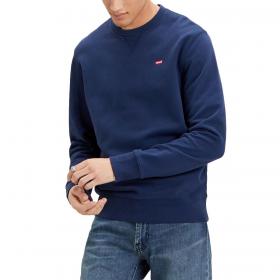 Felpa Levi's New Original Crew girocollo con mini logo da uomo rif. 35909-0001