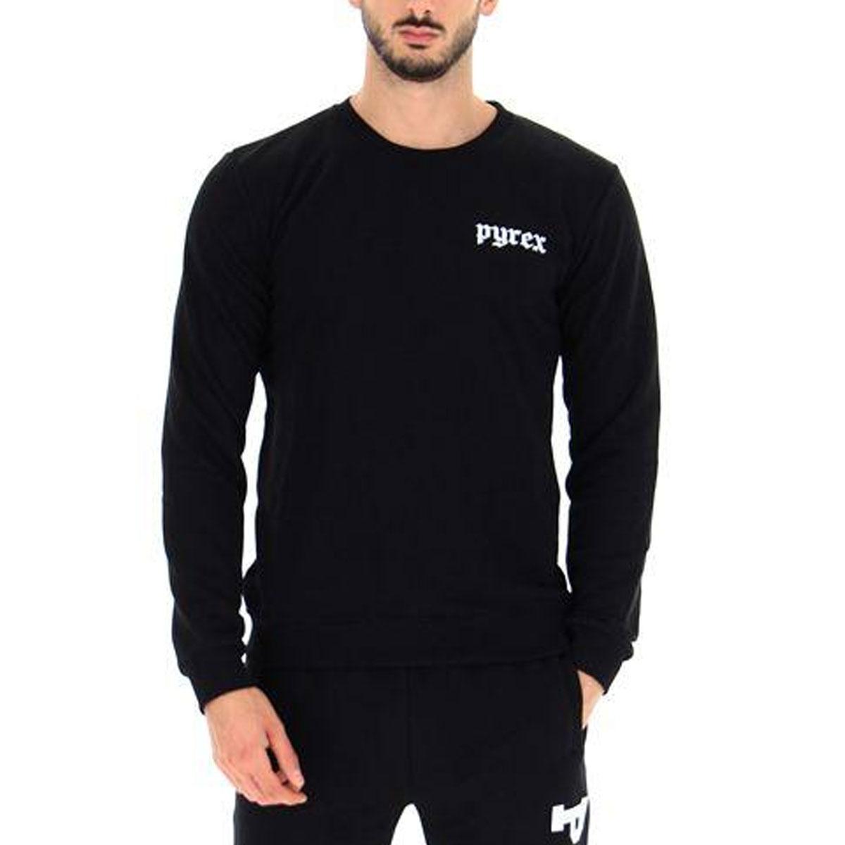 Maniche Lunghe Magliette Della Pyrex Felpa PYREX Stampa Logo All