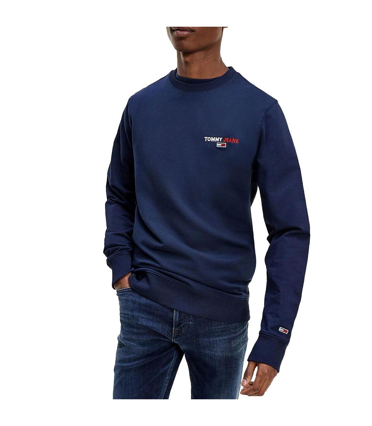 Pullover Tommy Jeans in cotone biologico da uomo rif. DM0DM08729