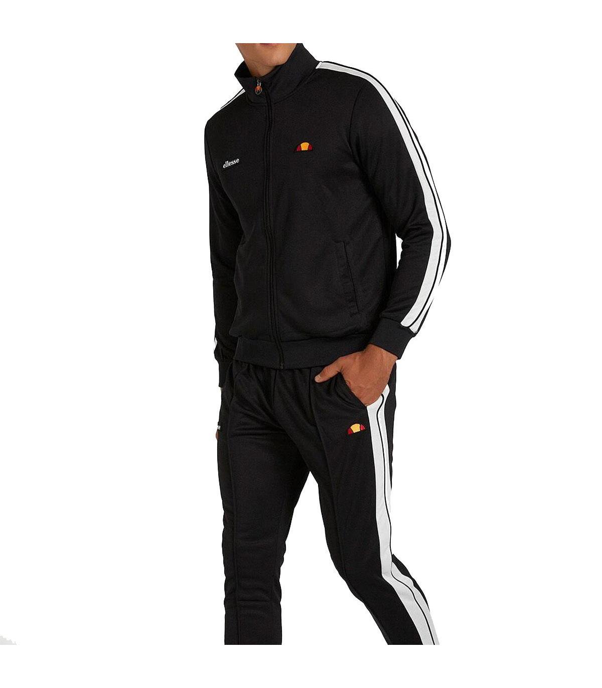 Felpa Ellesse Heritage tracktop acetata con zip da uomo rif. EHM281W20