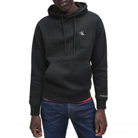 Felpa Calvin Klein con cappuccio in pile misto cotone da uomo rif. J30J315713