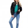 Giacca Guess imbottita a collo alto lucida da donna rif. W0BL0DWDH20