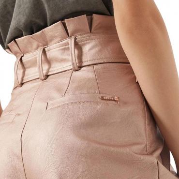 Pantaloni Guess in ecopelle tessuto elegante da donna rif. W0YB57WD2S0