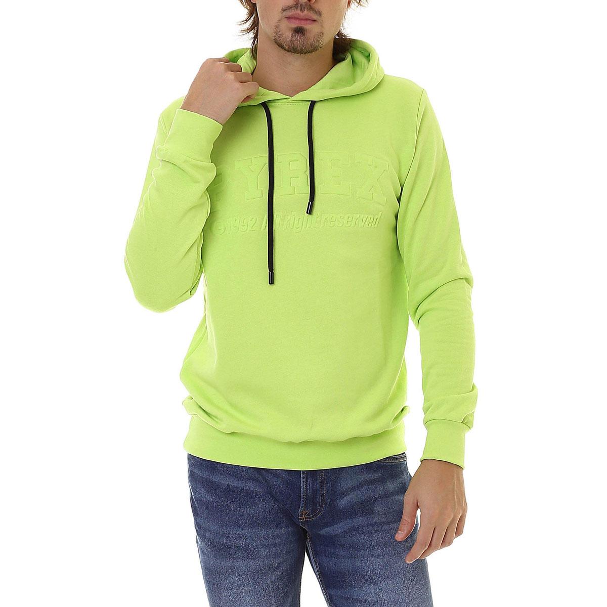 FELPA PYREX CON cappuccio e logo in rilievo da uomo rif. 20IPB41241 EUR  53,91 - PicClick IT