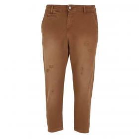 Pantaloni Over-d con strappi sulle gambe capri fit da uomo rif. OM529PN