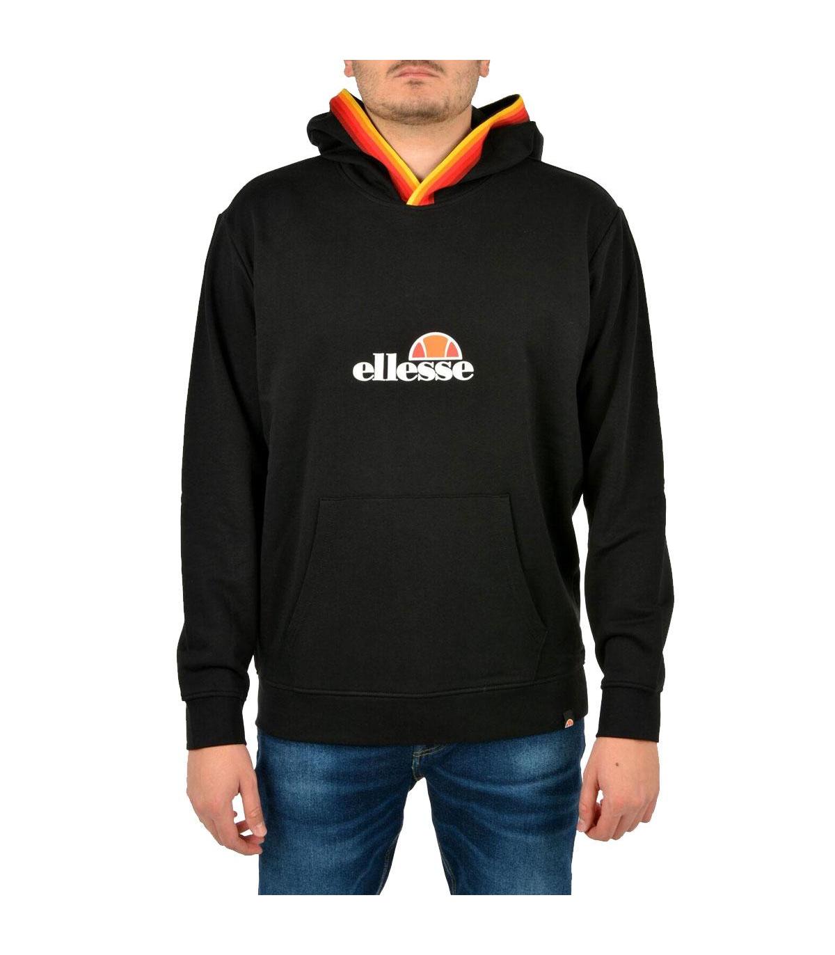 Felpa Ellesse Rainbow Small Logo con cappuccio e stampa da uomo rif.  EHM204W20
