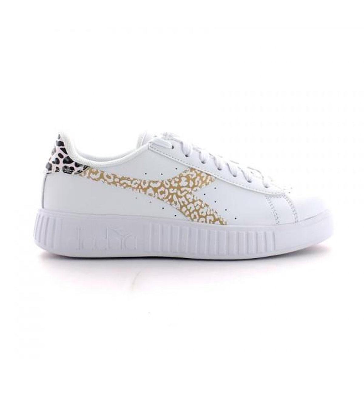 Sneakers Diadora Game P Step Bianca Argento | Pittarello