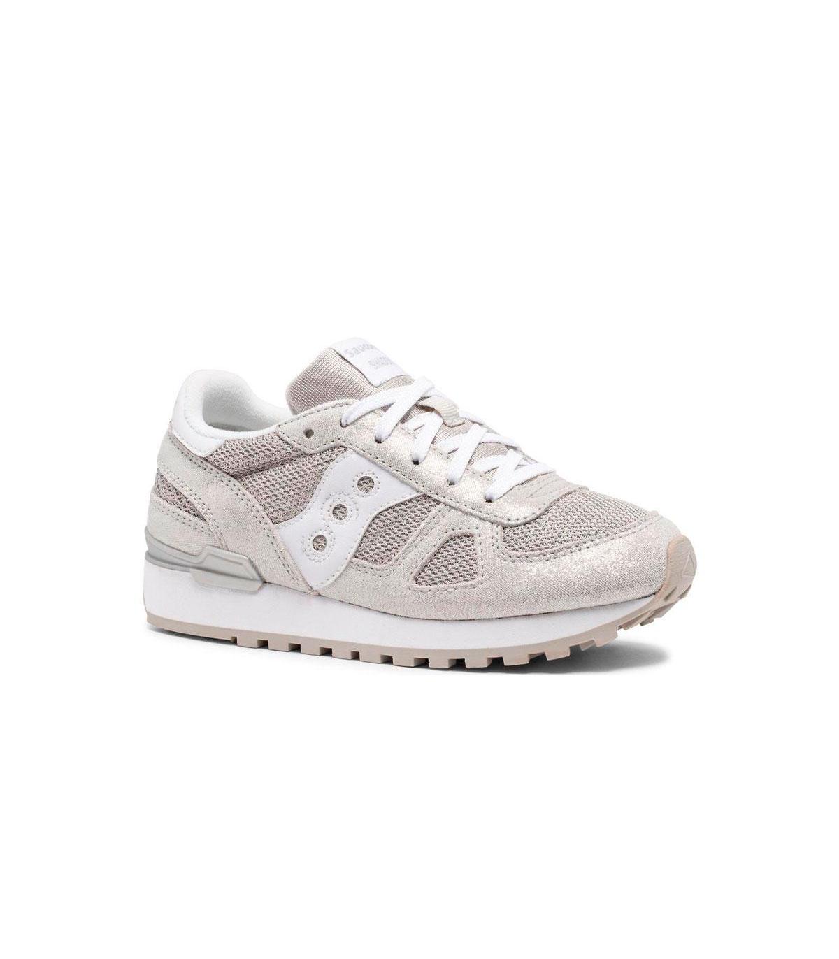 Saucony jazz original scarpe bambina, grigio-viola