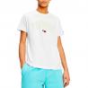 T-shirt Tommy Jeans in cotone con logo effetto 3D da uomo rif. DM0DM10226