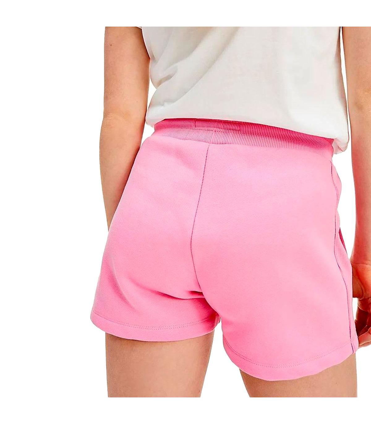 Pantaloncini Shorts Tommy Jeans in cotone biologico felpato da donna rif. DW0DW09754