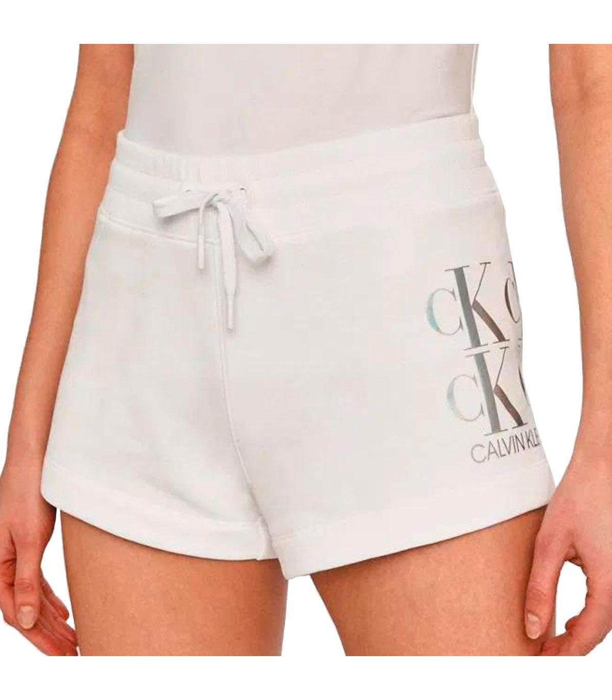 Calvin Klein Abbigliamento Pantaloni e jeans Shorts Pantaloncini Pantaloncini da tuta unisex in cotone biologico 