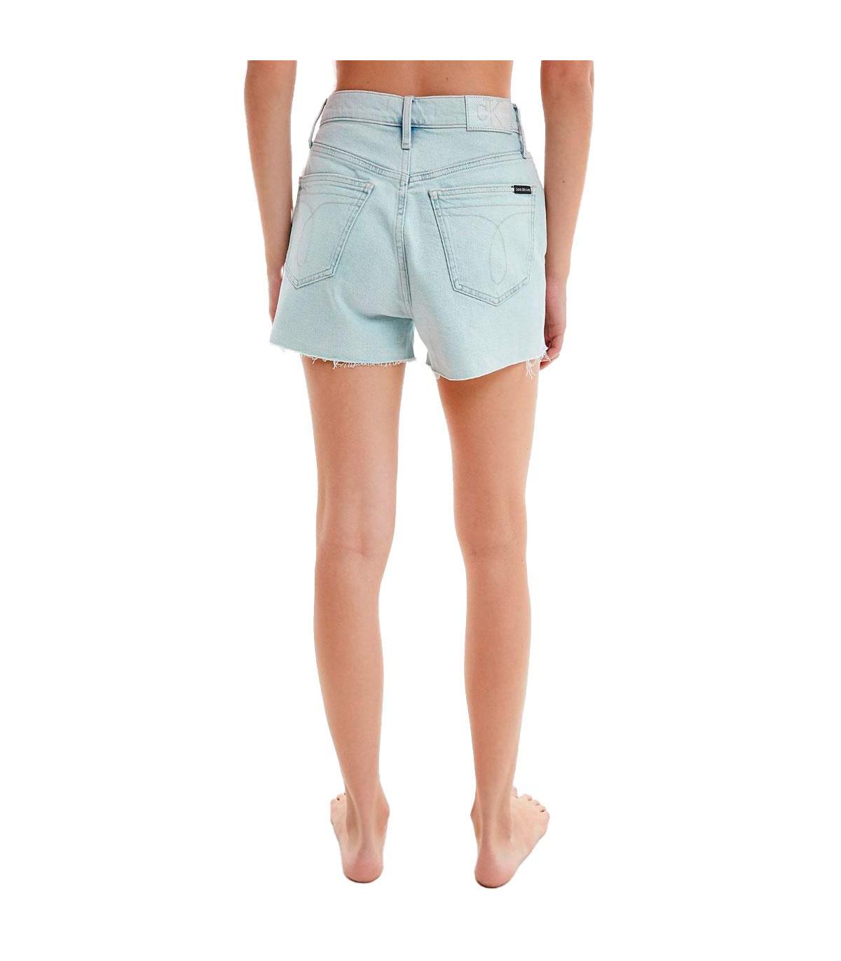 GUESS SHORTS SUZY A VITA ALTA CON CINTURA Donna Nero | Mascheroni Sportswear