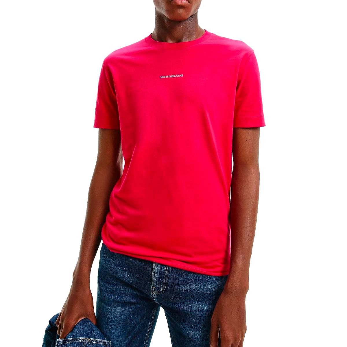 T-shirt Calvin Klein Jeans CK The Basics in cotone biologico da uomo rif.  J30J31 | eBay