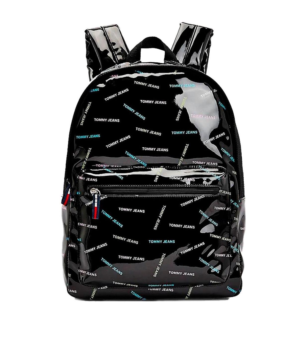 Zaino Tommy Jeans Campus lucido con stampa logo all over rif. AW0AW09851