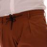 Pantaloni Bro-ship Orlando slim fit con laccio in vita da uomo rif. 7020