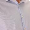 Camicia GMF 965 con microfantasia regular fit con bottoni da uomo rif. 911216