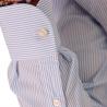 Camicia GMF 965 con microfantasia regular fit con bottoni da uomo rif. 911216
