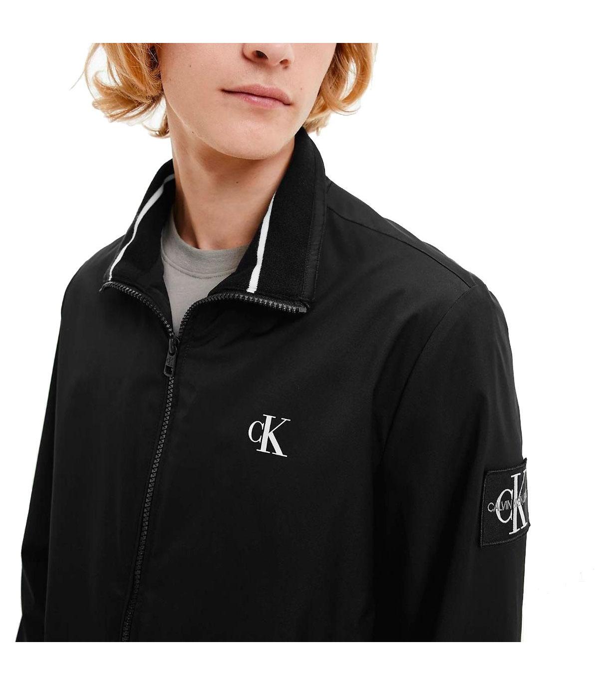 Giubbotto giacca Calvin Klein Jeans con zip integrale da uomo rif.  J30J317139