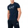 T-shirt Emporio Armani EA7 in jersey con stampa logo 3D da uomo rif. 3KPT12 PJ7CZ